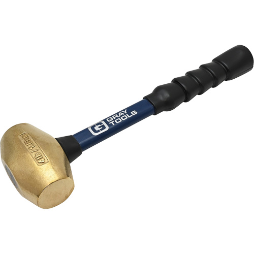 Brass Hammer, 4 lbs. Head Weight, 14" L Action Paper