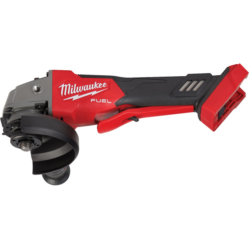 Meuleuse &agrave; frein &agrave; vitesse variable avec interrupteur &agrave; glissi&egrave;re non verrouillable M18 Fuel, 18 V, Mandrin 5"/4-1/2", Lithium-ion Action Paper