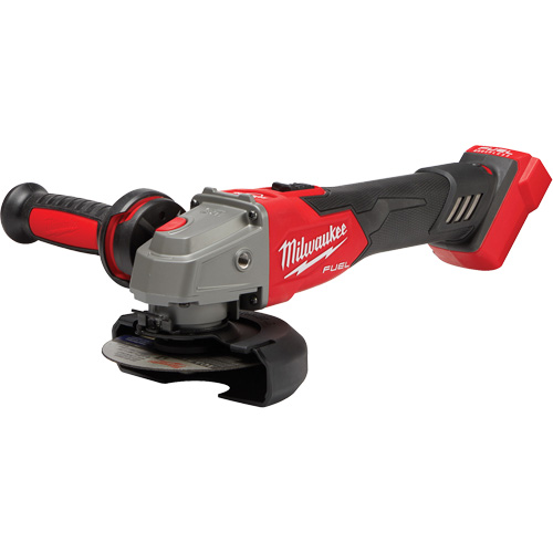 Meuleuse &agrave; frein &agrave; vitesse variable avec interrupteur &agrave; glissi&egrave;re verrouillable M18 Fuel, 18 V, Mandrin 5"/4-1/2", Lithium-ion Action Paper