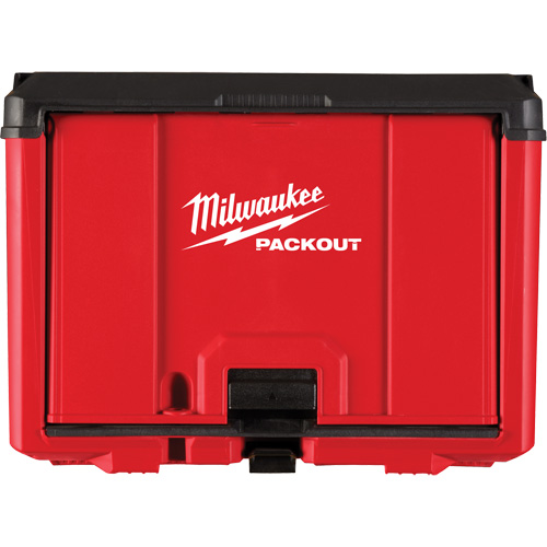 Packout Tool Cabinet, 15" x 15" x 20", Black/Red Action Paper