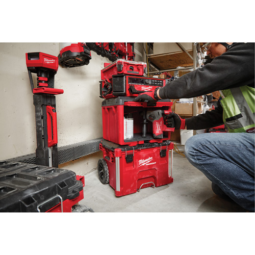 Packout Tool Cabinet, 15" x 15" x 20", Black/Red Action Paper