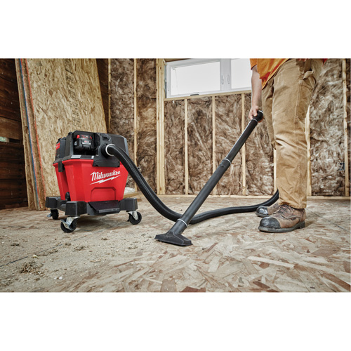 M18 Fuel Cordless Wet/Dry Vacuum, 18 V, 6 gal. Capacity Action Paper