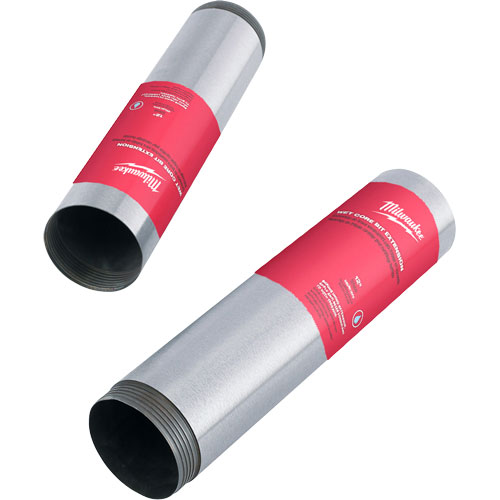 4-1/2" Diamond Wet Core Bit Extension Action Paper