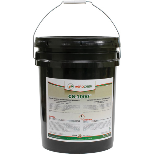 Graisse collante et polyvalente Aerochem CS-1000, 17 kg, Seau Action Paper