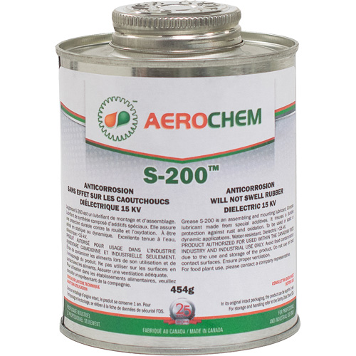 Aerochem Di-Electric Synthesized Grease Action Paper