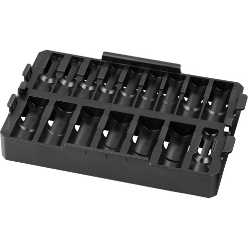 Packout Removable 16-Piece Organizer for Shockwave Impact Duty 1/2" Drive Sockets Action Paper