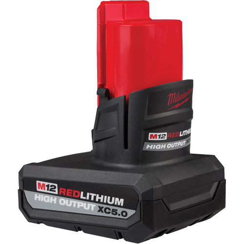 Batterie XC5.0 M12 Redlithium High Output, Lithium-ion, 12 V, 5 Ah Action Paper