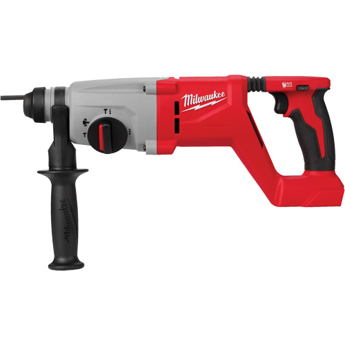 M18 Fuel SDS Plus D-Handle Rotary Hammer (Tool Only), 18 V, 1" - 2-1/2", 1270 RPM Action Paper