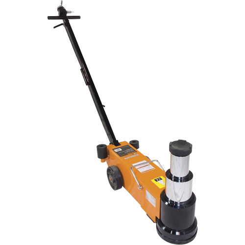 Super Heavy-Duty 2-Stage Air Hydraulic Truck Jack, 50 Ton(s), Air Hydraulic Action Paper