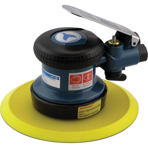 DA63NV Heavy-Duty Dual-Action Non-Vac Random Orbital Sander, 6" Dia., 1/4" NPT Inlet, 10000 RPM Action Paper