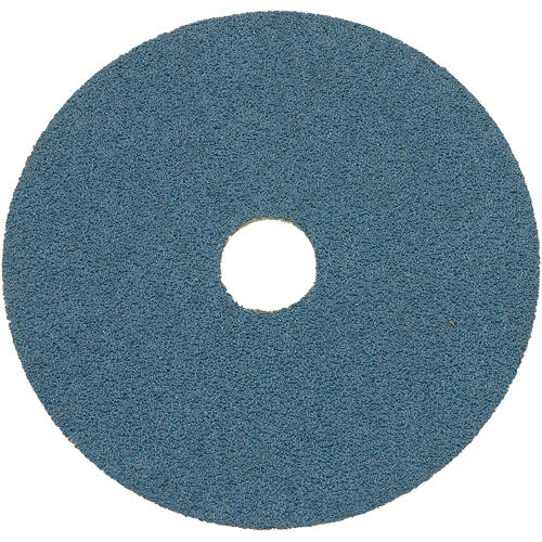 Resin Fibre Sanding Disc, 7" Dia., Z24 Grit, Zirconia Alumina Action Paper