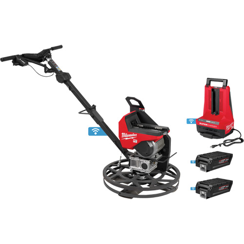 MX Fuel 24" Walk-Behind Edging Trowel Kit Action Paper