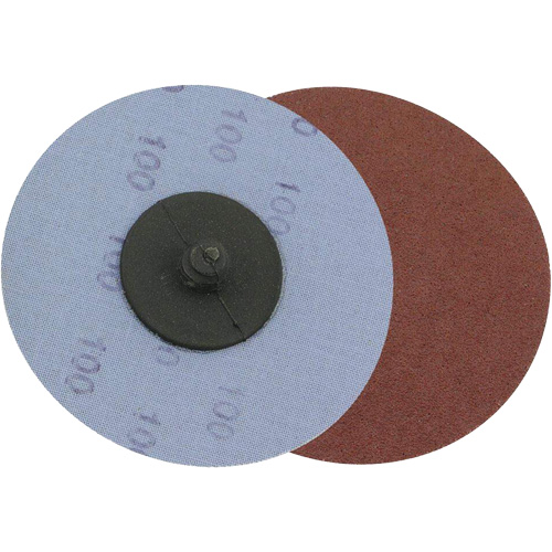 Cloth Backing  Sanding Discs for Die Grinders - Steel Application, 3" Dia., 36 Grit, Aluminum Oxide Action Paper