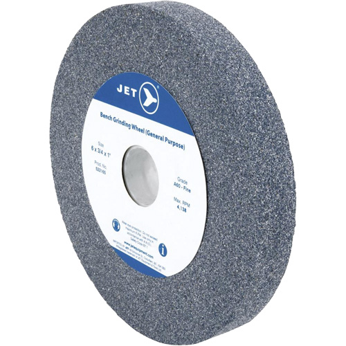 GC610C Bench Grinding Wheels, 6" x 1", 1" Arbor, Silicon Carbide Action Paper