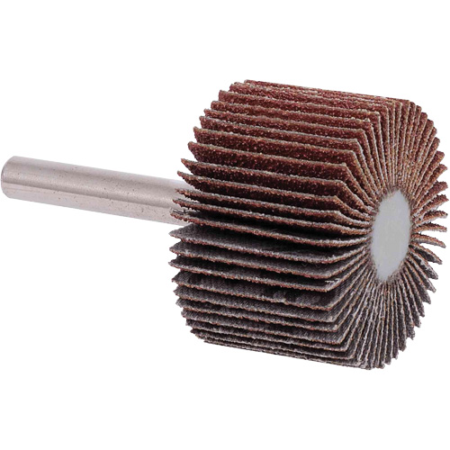 Flap Wheels, 40 Grit, 1-1/2" x 1" Action Paper
