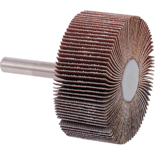 Flap Wheels, 40 Grit, 2" x 3/4" Action Paper