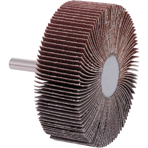 Flap Wheels, 40 Grit, 3" x 1" Action Paper