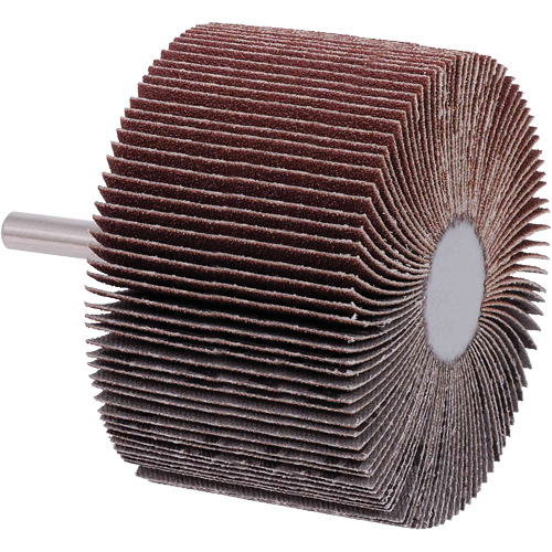 Flap Wheels, 40 Grit, 3" x 2" Action Paper