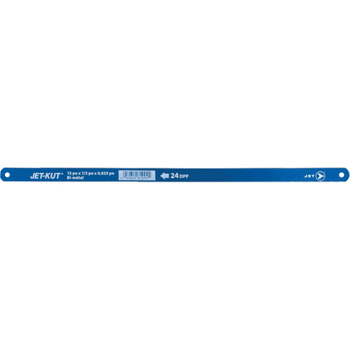 Lames de rechange pour scie &agrave; m&eacute;taux, Bim&eacute;tal/Acier rapide, 12" lo, 24 dents par pouce Action Paper