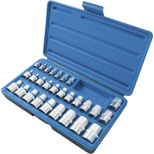 SS328TS Jeu de douilles externes, Torx, Prise 1/2"/1/4"/3/8", 28 mr Action Paper