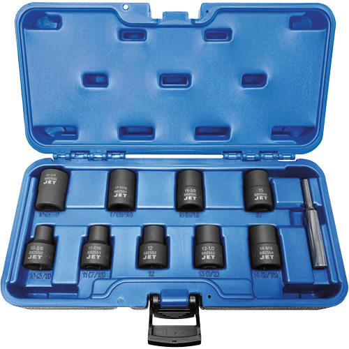 PST-1012 Twist Socket Sets, 10 Pcs, Impact, 1/2" Drive Size Action Paper