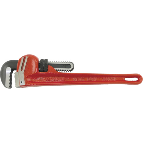 PW-14 Cl&eacute;s pour tuyau en acier - m&acirc;choire en chrome molybd&egrave;ne, Cap des m&acirc;choires 2-7/16", Longueur 14", Fini Chrome Action Paper