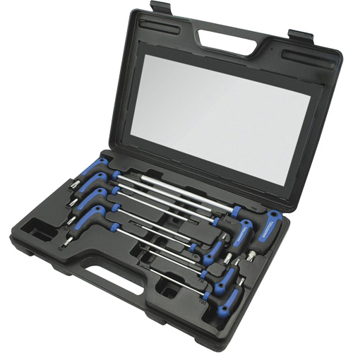 JTTK-9 T-Handle Key Wrench Sets, 9 Pcs., Torx&reg; Action Paper