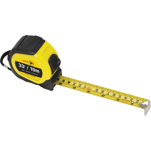 JTM-33SM Tape Measures, 1" x 33', Metric & Imperial Graduations Action Paper