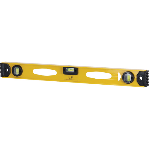 JBL-9972B Level, Box, 72" L, Aluminum, 3, Non-Magnetic Action Paper