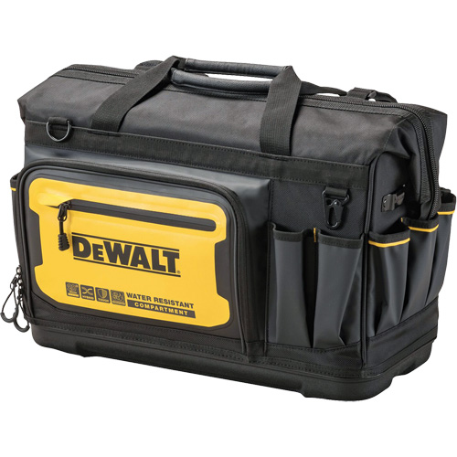 Sac &agrave; outils &agrave; bouche ouverte PRO 20", 33 pochettes, Noir/Jaune Action Paper