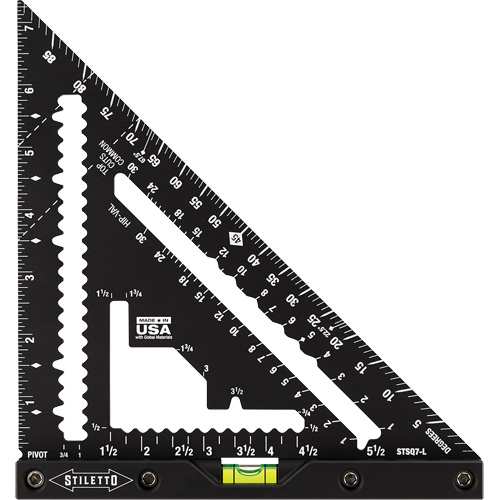 Stiletto Carpenter Square with Level Action Paper