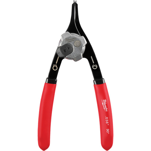 0.038" Convertible Snap Ring Pliers Action Paper