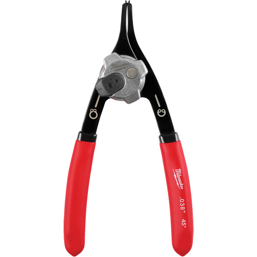 0.038" Convertible Snap Ring Pliers Action Paper