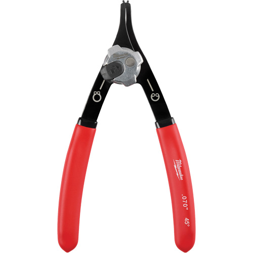 0.07" Convertible Snap Ring Pliers Action Paper