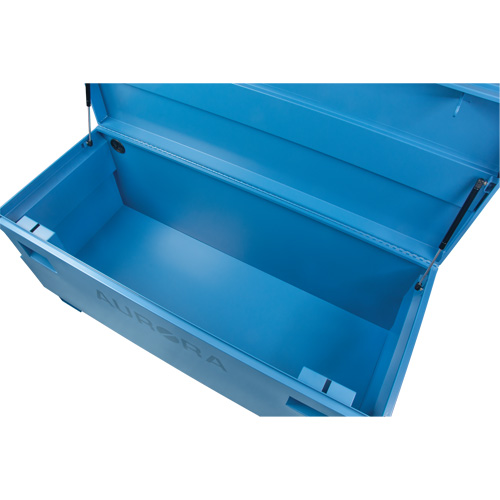 Jobsite Tool Box, 60" x 24" x 27-1/2", Steel, Blue Action Paper