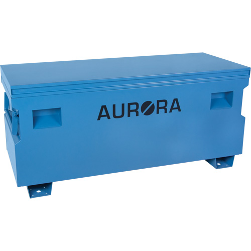Jobsite Tool Box, 60" x 24" x 27-1/2", Steel, Blue Action Paper