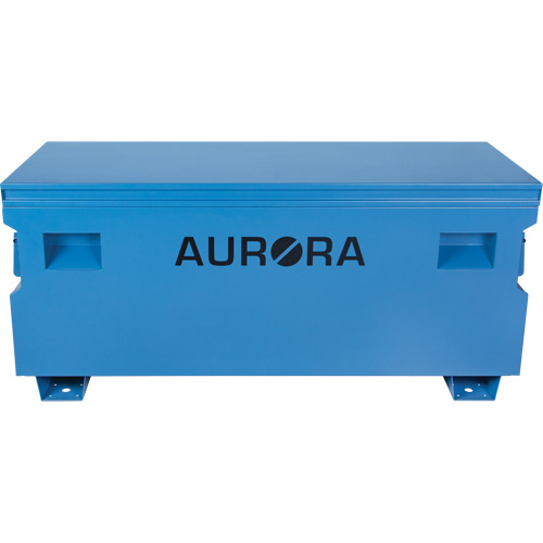 Jobsite Tool Box, 60" x 24" x 27-1/2", Steel, Blue Action Paper