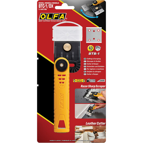 BTC-1/DX Multi-Purpose Scraper with Adjustable Head Action Paper