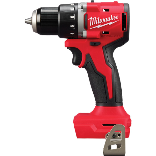 M18 Compact Brushless Drill/ Driver (Tool Only), Lithium-Ion, 18 V, 1/2" Chuck, 550 in-lbs Torque Action Paper