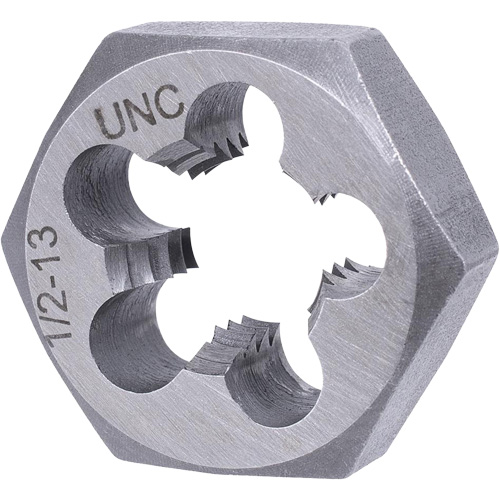 SAE Hex Die, 1-7/16" Dia., Alloy Steel Action Paper