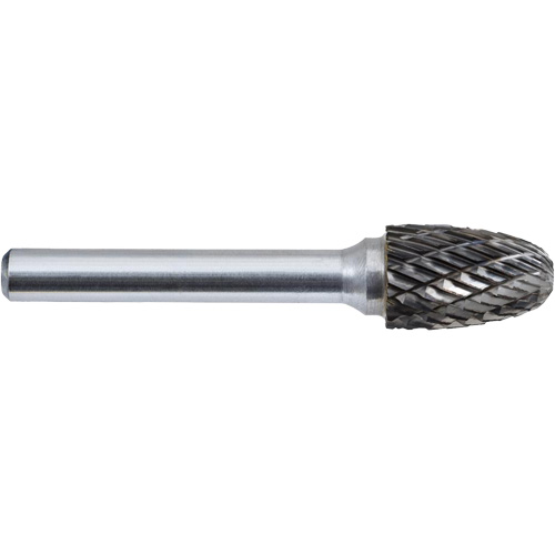 E5-DC Jet-Kut&reg; GP Oval Shape Carbide Bur, 1/2" Dia. Action Paper