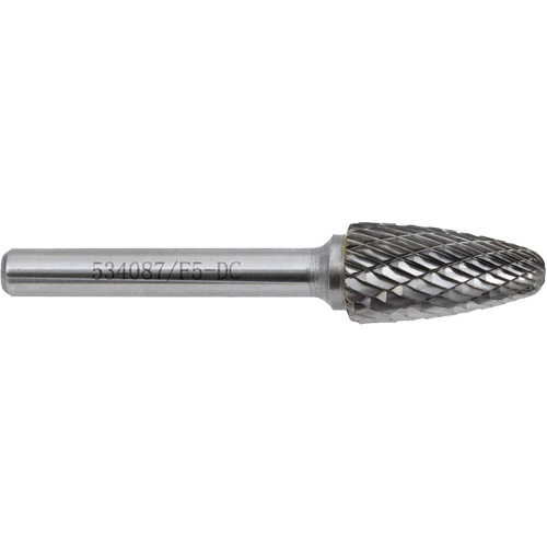 F1-DC JET-KUT Tree Shape Bur (Radius End), 1/4" Dia. Action Paper