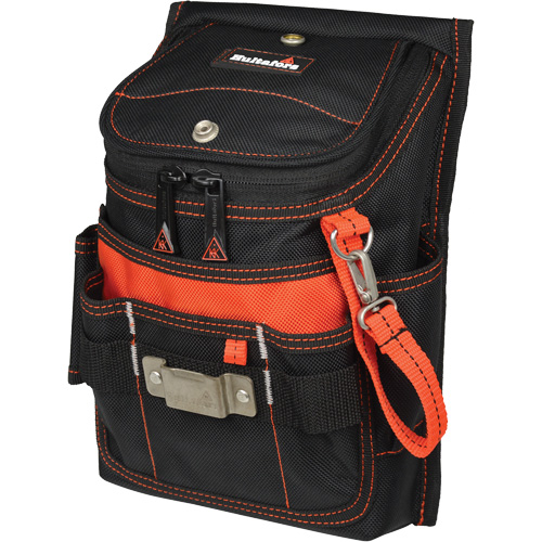 Medium Zip-Top Utility Pouch, Multiple Tool Holder, Ballistic Polyester Action Paper