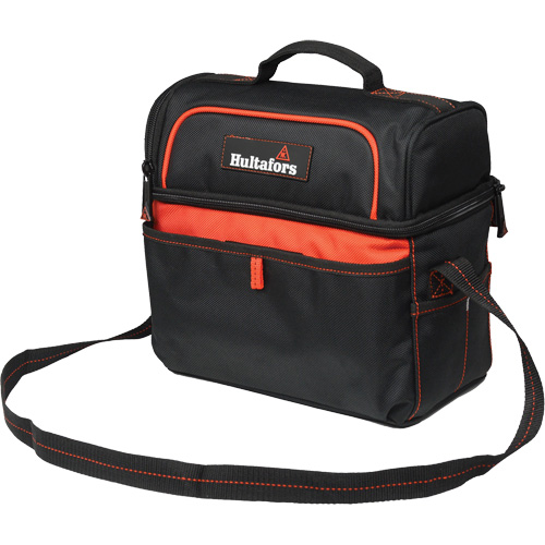 Sac &agrave; outils et glaci&egrave;re de 11", Polyester balistique, Noir/Rouge Action Paper