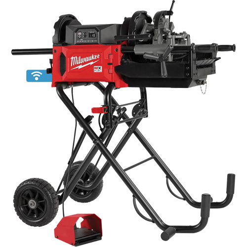 Machine &agrave; filetage de tuyaux MX FUEL, Filetage de la tige 0" - 2" Action Paper