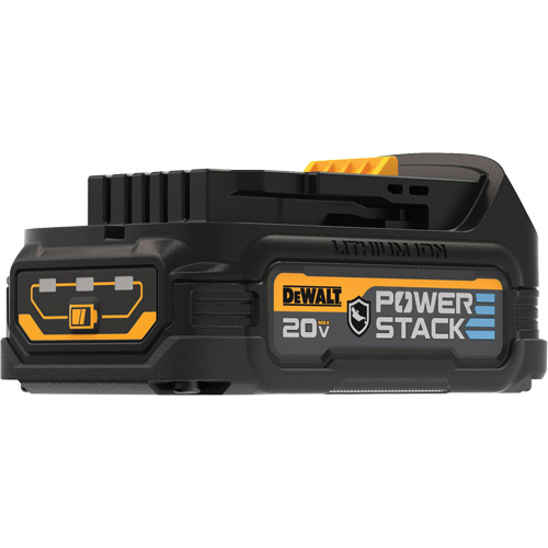 POWERSTACK Oil-Resistant Compact Battery, Lithium-Ion, 20 V, 1.7 Ah Action Paper