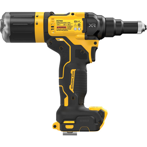 XR&reg; Brushless Cordless 3/16" Rivet Tool (Tool Only) Action Paper