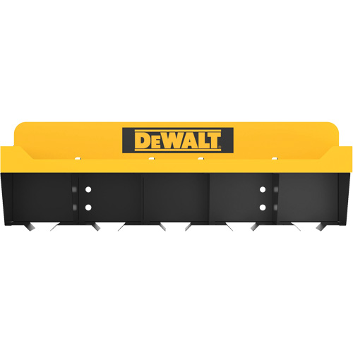 Power Tool Storage Shelf Combo, Steel, Black/Yellow Action Paper