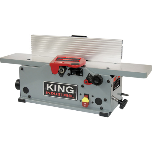 Benchtop Jointer with Helical Cutterhead Action Paper