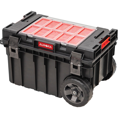 Arx&reg; Rolling Tool Chest, 23-4/5" x 16" x 15-3/5", Black Action Paper